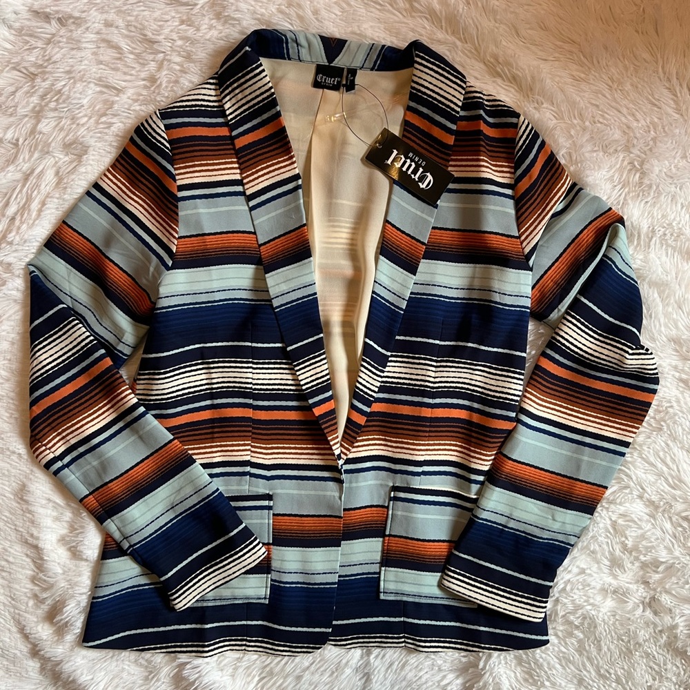 Cruel Striped Blazer
